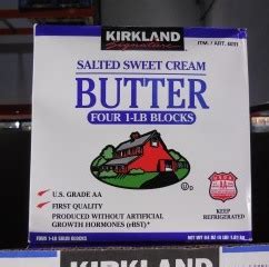 KS Salted Sweet Cream Butter Solids 4/1lb. 384995 - South's Market