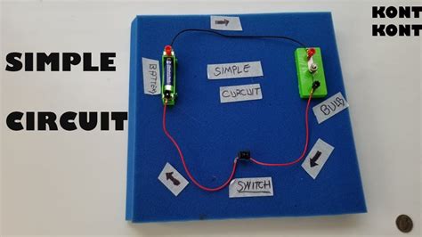 Simple Electric Circuit/// Science Projects for Schools | Simple ...