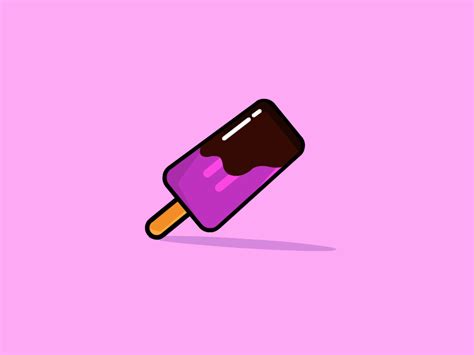 Ice Cream - Animated Gif by Panda Craft on Dribbble