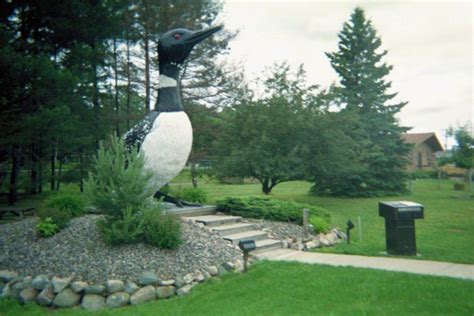 5. World's Largest Talking Loon - Mercer Wisconsin Attractions ...