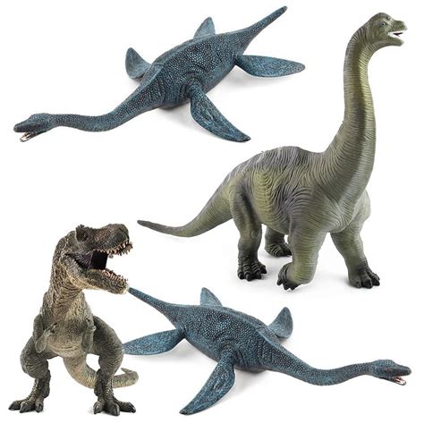 Large brachiosaurus dinosaur toy realistic solid plastic diecast model ...