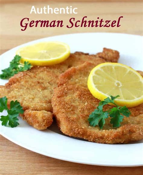 German Schnitzel (Schweineschnitzel) - The Daring Gourmet