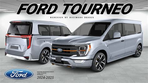 ALL NEW FORD TRANSIT/TOURNEO 2024-2025? REDESIGN | Digimods DESIGN ...