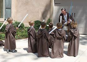 Younglings in lightsaber training class. - Star Wars. Awwww!!! | Star ...