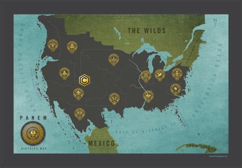 Panem District Map Hi-Res - Gallery - Panem Propaganda