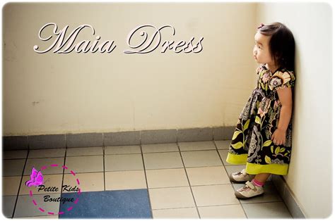 Maia Dress for Girls 12M-8Y PDF Pattern & Instruction-shirred - Etsy