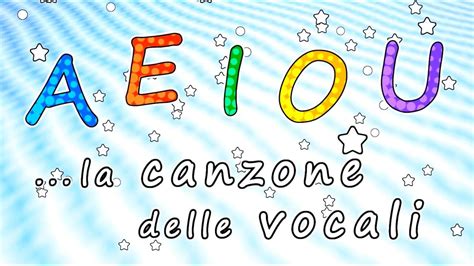 AEIOU - La canzone delle vocali AEIOU - Canzoni per bambini - Baby ...