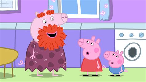 Watch Peppa Pig Season 8 Episode 12: Peppa Pig - Stone Age Granny/Space ...