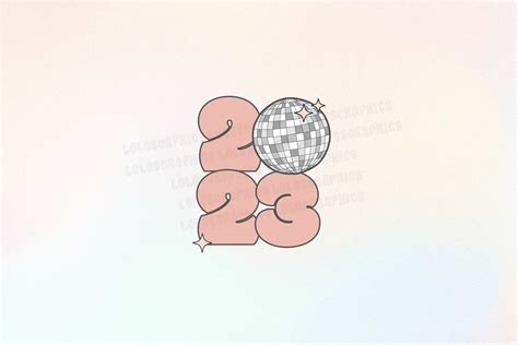 2023 Disco Ball PNG | 2023 PNG Graphic by CotswoldCoDesigns · Creative ...