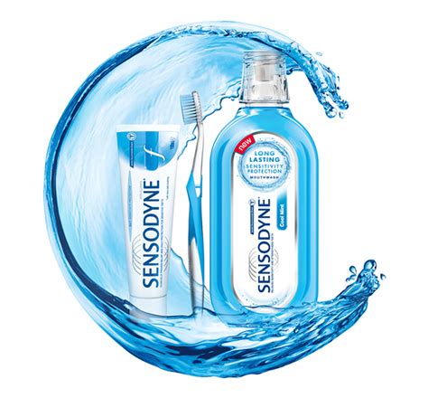 Sensodyne Splash Mouthwash CG Visuals on Behance