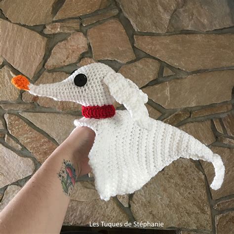 Crochet PATTERN Zero the Ghost Dog Plush Inspired by the Movie - Etsy