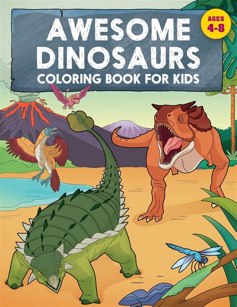 Dinasaurs Coloring Pages