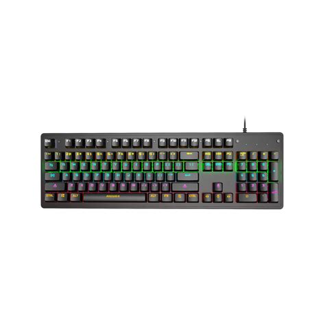 Mechanical Gaming Keyboard Linear Red Switch - Black - Bunnings Australia