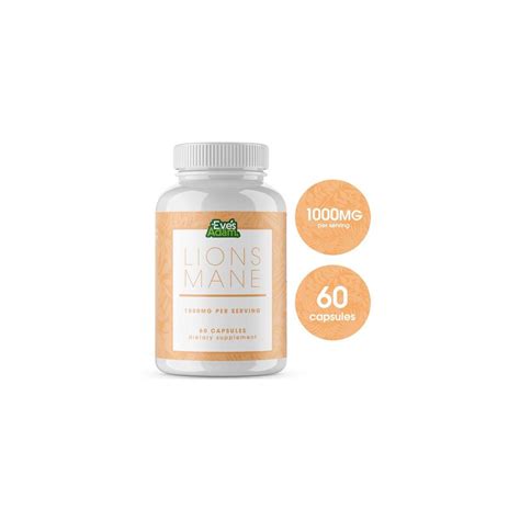 Lions Mane Mushroom Powder Capsules - Dietary Supplements That Support ...