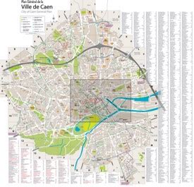 Caen Maps | France | Discover Caen with Detailed Maps