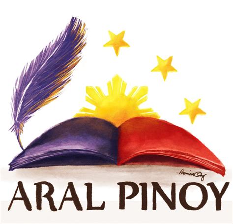 Pinoy Logo | Aral Pinoy Logo... Flag Drawing, Poster Drawing, Filipino ...