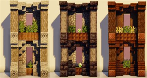 wall designs | Minecraft wall designs, Minecraft wall, Minecraft ...