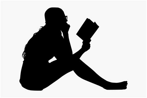 Girl, Reading, Book, Woman, Outdoors, Person, Read - Silhouette Girl ...