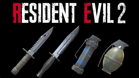 Resident Evil 2 Remake | HD Weapons Review - Part 1 - YouTube