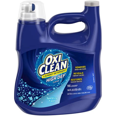 OxiClean Sparkling Fresh HE Liquid Laundry Detergent 96 Loads - Shop ...