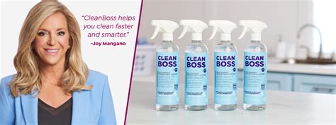 (HSN) CleanBoss by Joy Multi-Surface Disinfectant & Cleaner 4-pack ...