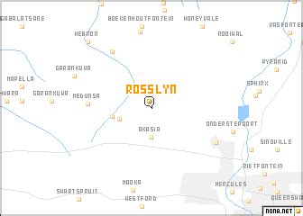 Rosslyn (South Africa) map - nona.net