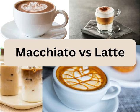 Macchiato vs. Latte - Drizzle Me Skinny!