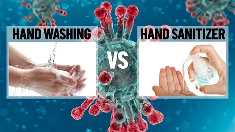 Hand Washing Vs Hand Sanitizer Research