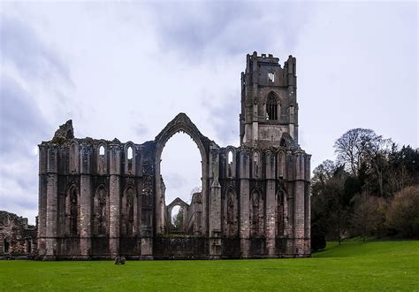 The Ruins at Fountains Abbey Photograph by Trevor Kersley - Fine Art ...