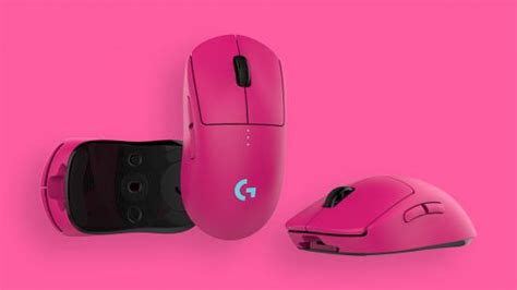 Logitech launches pink G Pro wireless gaming mouse for gaming charities