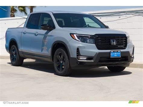 Sonic Gray Pearl 2022 Honda Ridgeline Black Edition AWD Exterior Photo ...