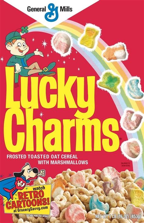 2011 | Lucky charms cereal, Cereal box, Cereal packaging