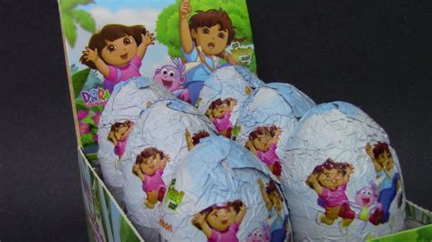 NEW DORA EXPLORER EGG SURPRISE PAINT BOOK! TV & Movie Character Toys ...