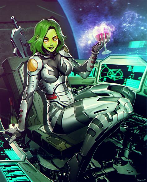 Gamora by GENZOMAN on DeviantArt