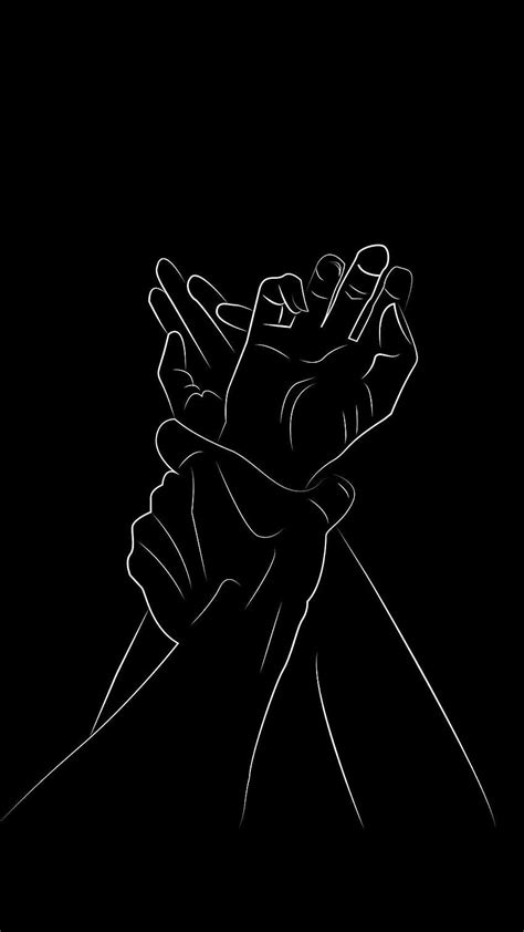 Hands On Me. Black aesthetic , Black aesthetic, Line art drawings HD ...