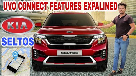 Kia Seltos Uvo Connect Features Explained | Live Car Tracking, Remote ...