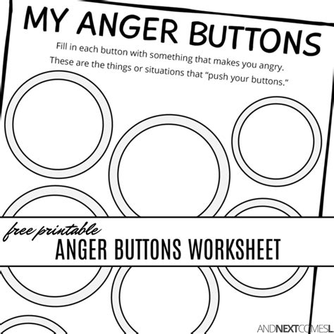 anger map kids worksheet free printable anger map therapy worksheets ...