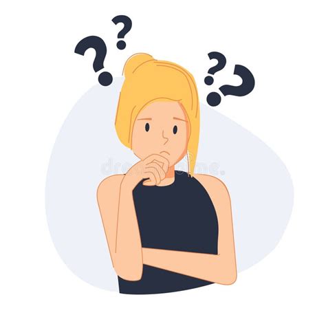 Confused Woman Stock Illustrations – 6,756 Confused Woman Stock ...