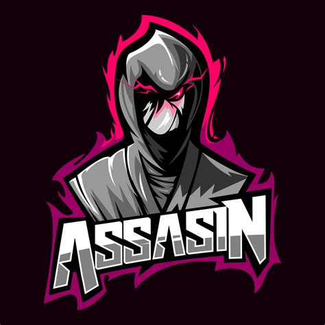 assassin mascot logo 5283098 Vector Art at Vecteezy