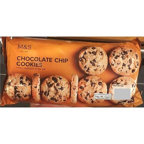 Marks & Spencer Chocolate Chip Cookies /M&S/ 英国玛莎饼干 | Shopee Malaysia