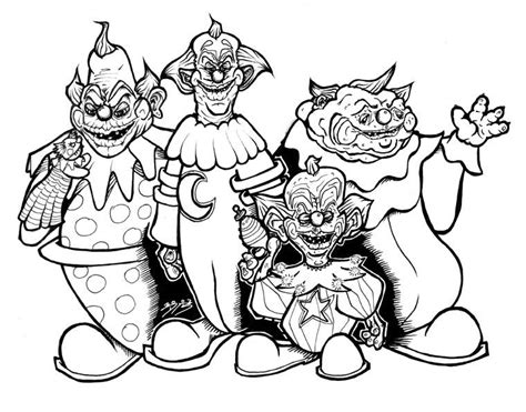 ️Killer Klowns From Outer Space Coloring Pages Free Download| Goodimg.co