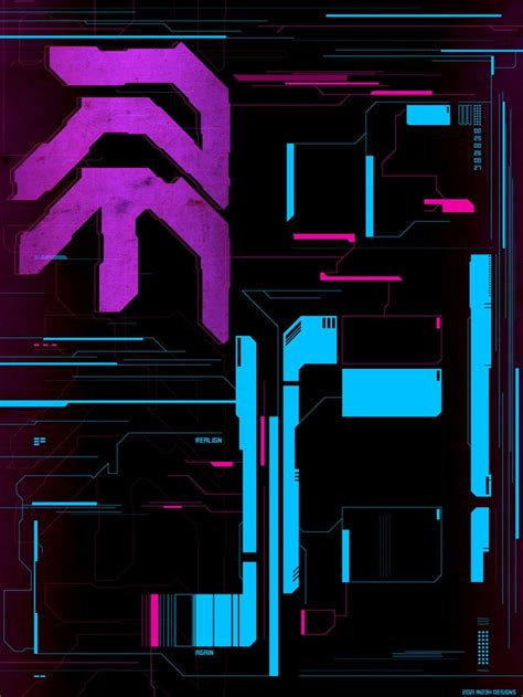 Cyberpunk Graphic Design 001