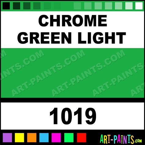 Chrome Green Light Artist Watercolor Paints - 1019 - Chrome Green Light ...