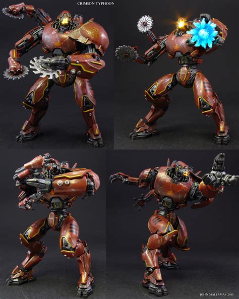 Custom Pacific Rim Crimson Typhoon action figure by Jin-Saotome on ...