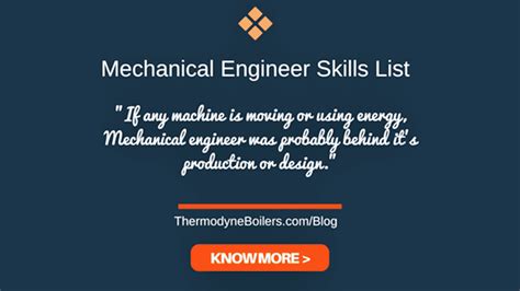 Mechanical Engineer Skills to Be Good Engineer | Soft, Design, Job ...