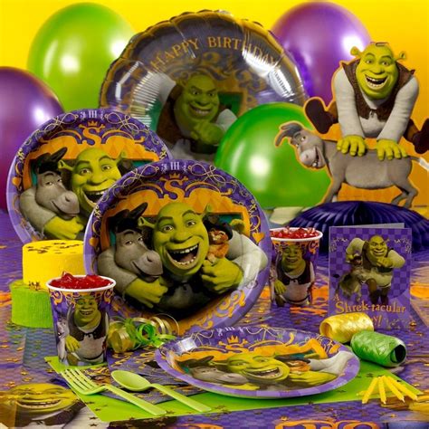 Shrek The Third Party Supplies Birthday Party Themes Boy within Shrek ...