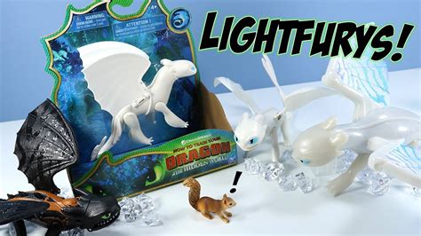 How to Train Your Dragon 3 The Hidden World Light Fury Spin Master Toys ...