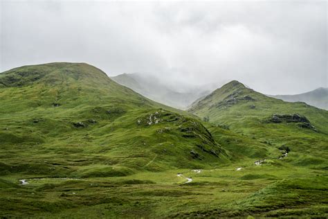 Foggy Scottish Highlands :: Glencoe, Eilean Donan Castle, Isle of Skye ...