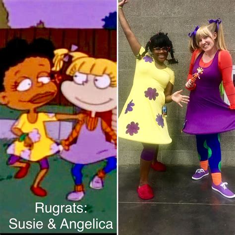 Susie Carmichael & Angelica Pickles #rugrats #cosplay Diy Couples ...