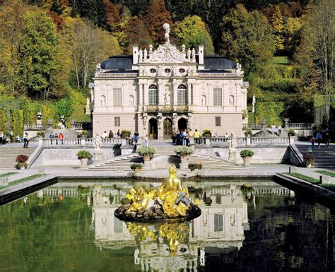 Germany, Bavaria, Linderhof Castle. Linderhof is one of three castles ...